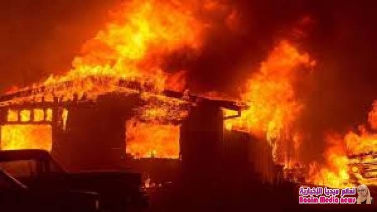 تعرض منزل المواطن عبدالقاهر محمد علي المعمري الى حريق