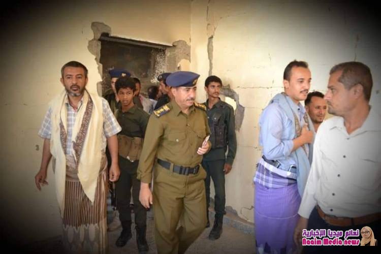 اللجنة الأمنية المكلفة لمنع إطلاق النار في الأعراس تواصل أعمالها بزيارة لشرطة مديرية صالة وتلتقي بمدراء الأقسام وعقال المديرية 