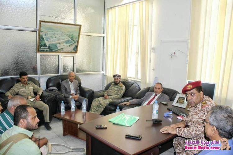 المخلافي يؤكد حرص السلطة المحلية دعم مستشفى الثورة بالامكانيات اللازمة