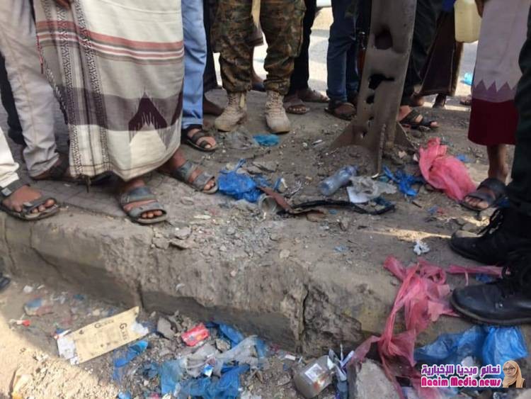 تعز انفجار عبوه ناسفه