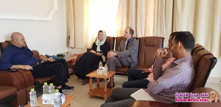 محافظ تعز يلتقي رئيسة بعثة أطباء بلا حدود