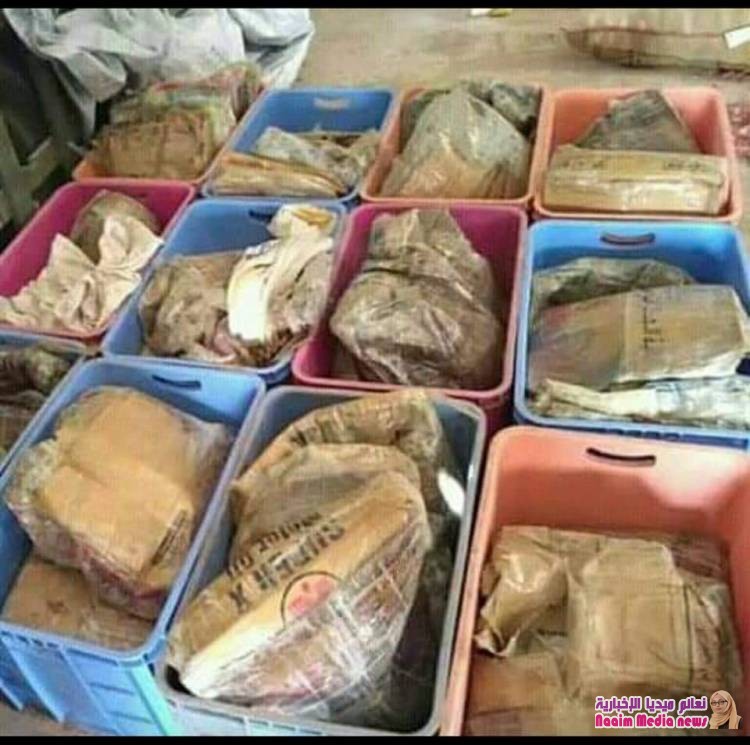 أفراداللواء 35 مدرع قطاع الشيخ عارف اليوسفي يضبطون شاحنة لتهريب موادمتفجرة الي الدمنة 