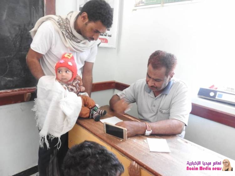 نزول ميداني لمدير مكتب الصحة بالمديرية الى قرى قشيبة .