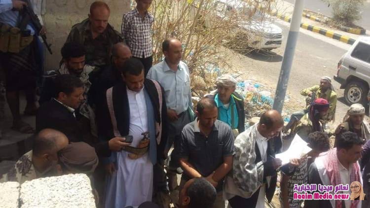 الوكيل جامل يدشن ضخ المياه لعدد من الاحياء السكنية ويطلع على التجهيزات لعدد من الابار في المدينة 