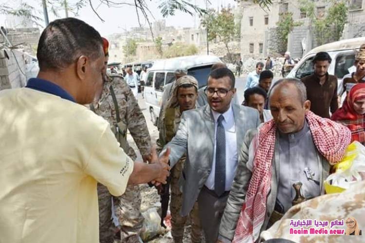 الوكيل جامل يزور المصاب الشوافي ويطمئن على صحته  