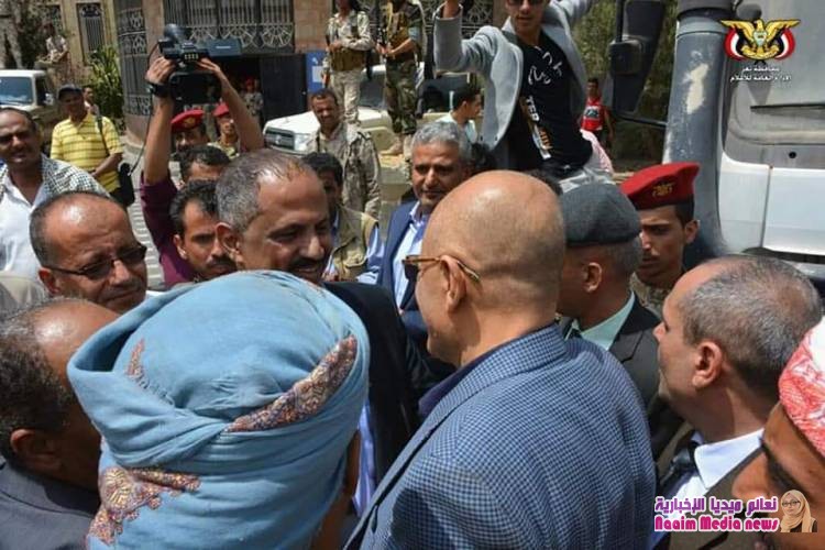 المحافظ شمسان: تعز تعشق  الدولة وسنعمل مع الجميع