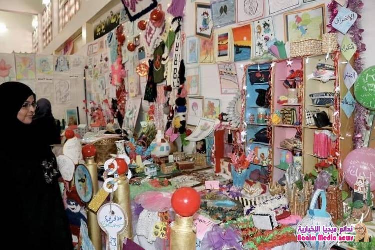  افتتاح اكبر معرض فني وتشكيلي في تعز 