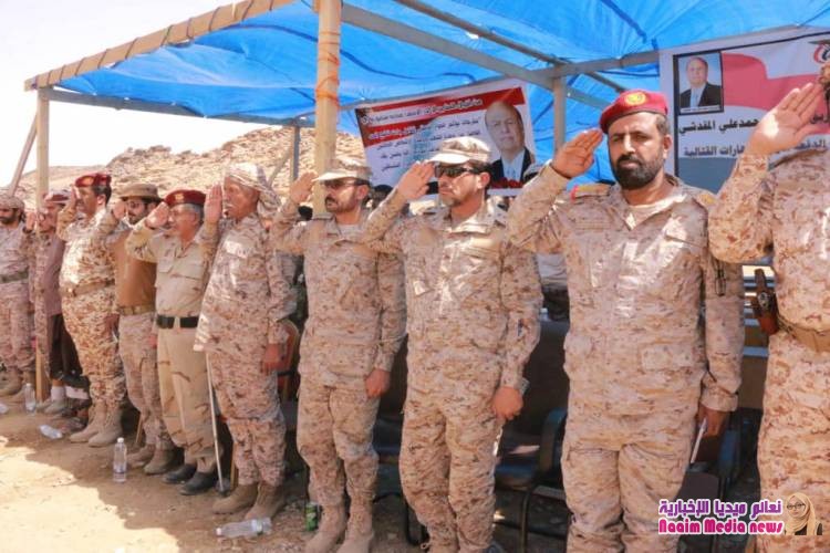 محور بيحان يحتفل بتخرج الدفعة الأولى مهارات قتالية