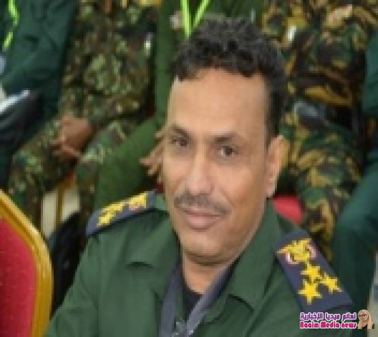 العميد باعش يعزي  باستشهاد الرائد نشوان علي مانع في جبهة الحشاء 