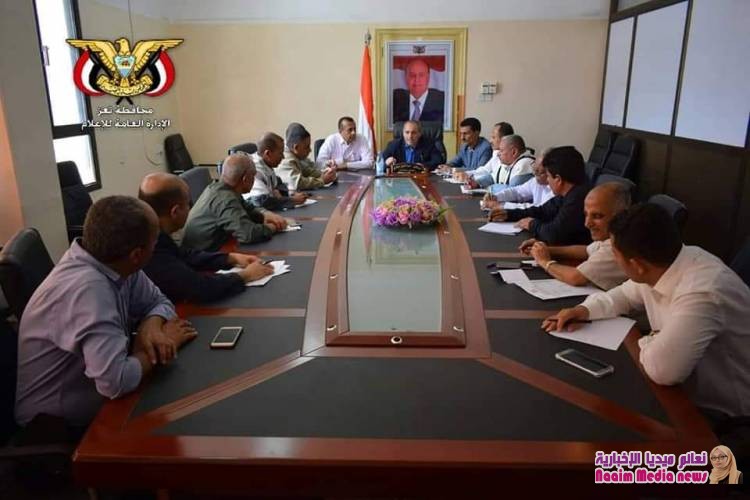وكيل أول المحافظة يلتقي مدراء عموم إدارت ديوان المحافظة