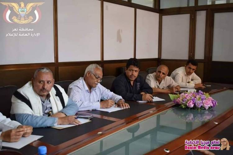 وكيل أول المحافظة يلتقي مدراء عموم إدارت ديوان المحافظة