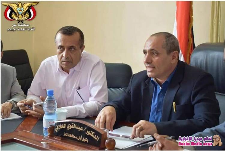 وكيل أول المحافظة يلتقي مدراء عموم إدارت ديوان المحافظة