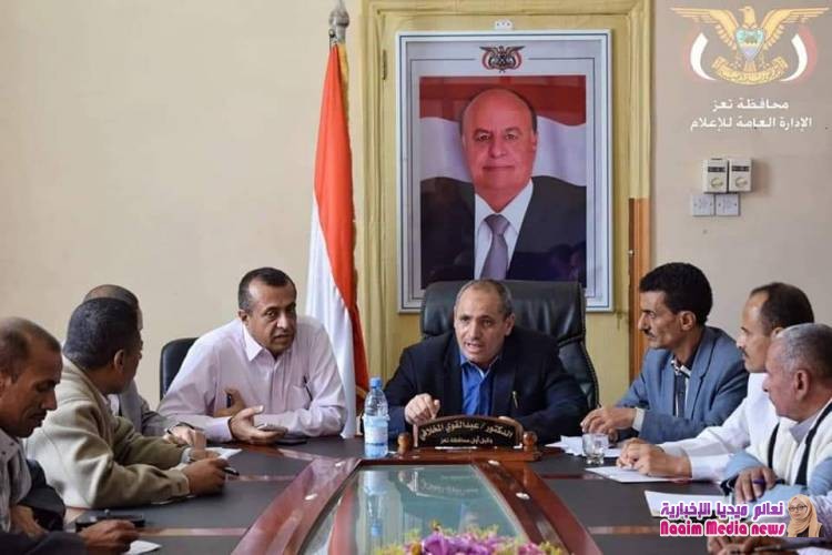 وكيل أول المحافظة يلتقي مدراء عموم إدارت ديوان المحافظة