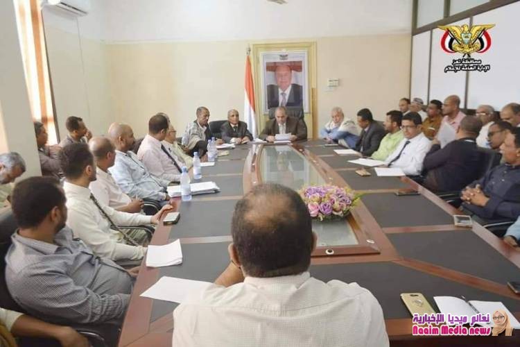 وكيل أول المحافظة يشدد على ضرورة دفع إيرادات الواجبات الزكوية