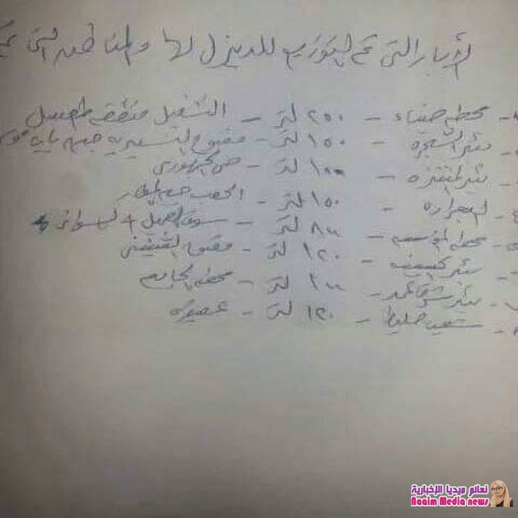 توفير مادة الديزل لضخ المياه في تعز