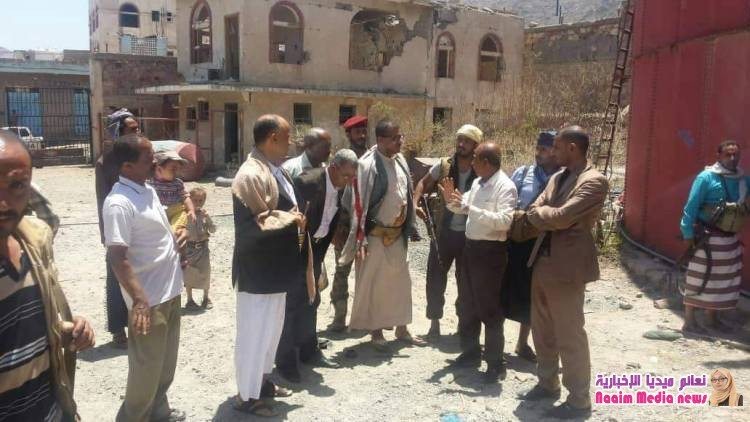 الوكيل جامل في زيارة لمؤسسة المياه وبئر ساحة الحرية ومحطة ثعبات .