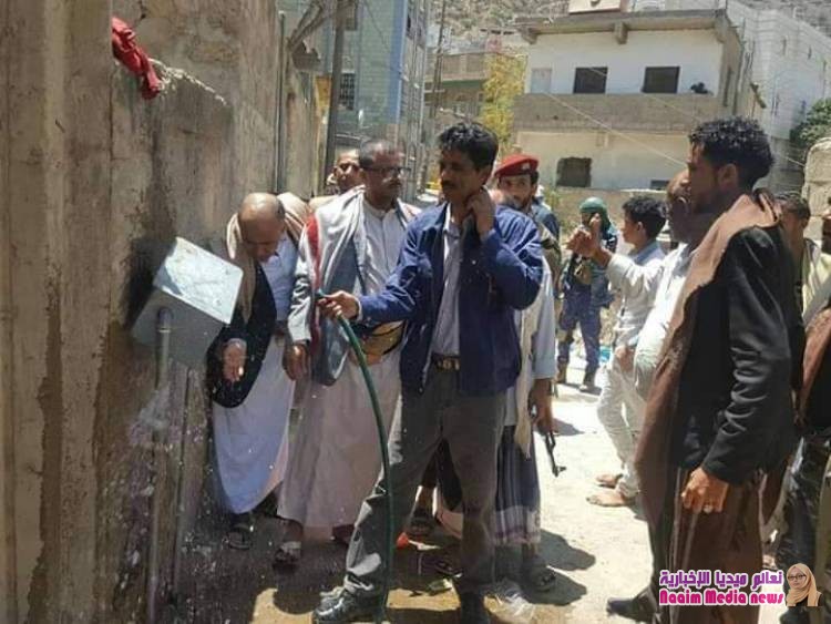 الوكيل جامل في زيارة لمؤسسة المياه وبئر ساحة الحرية ومحطة ثعبات .