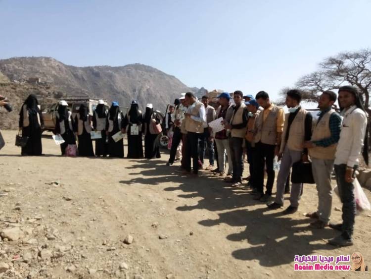 ضمن خطة الاستجابة الطارئة للحد من انتشار وباء الكوليرا..  مجلس الشباب العالمي اليمنIYCY يرسل فريقاً طبياً الى بلاد الوافي.