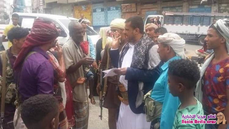 الوكيل جامل  يلتقي بعمال النظافه ويحل مشكلة اضرابهم عن العمل .