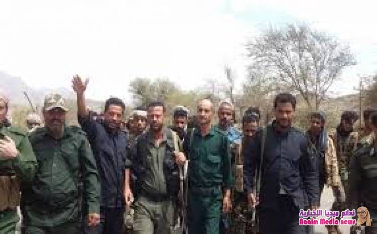 مدير امن محافظة الضالع يزور الخطوط الامامية لجبهة مريس ويتفقد الحالة الامنية بالمناطق المحررة 