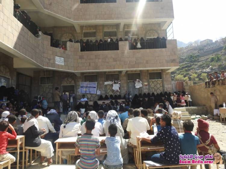 بحضور مدير عام المديرية....تخرج 106متدربة من الدورات المتخصصة في المهارات الحياتية بجبل حبشي.