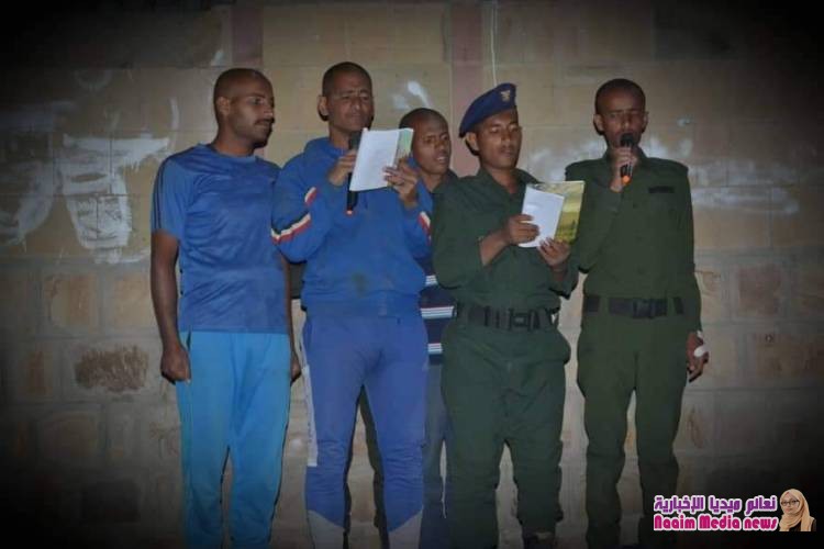 إدارة التوجيه المعنوي والعلاقات العامة بشرطة تعز تقيم أمسية ثقافية لأفراد المركز التدريبي 