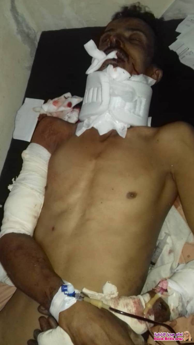 احدى نتائج ممارسة جرائم الحوثي بزرع الالغام