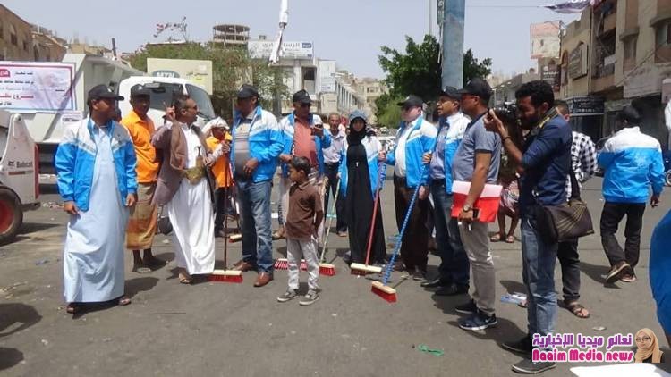 تعز : تدشين مشروع النظافة المستدامة وإزالة المخلفات 