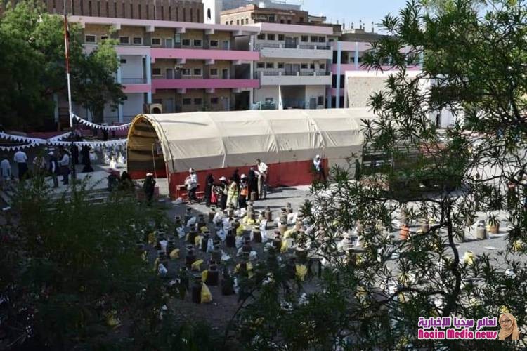 وكيل أول محافظة تعز يفتتح السوق الخيري المجاني السنوي الثاني للعام 2019م