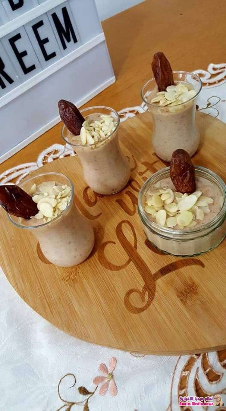 مهلبية التمر بنكهة الهيل