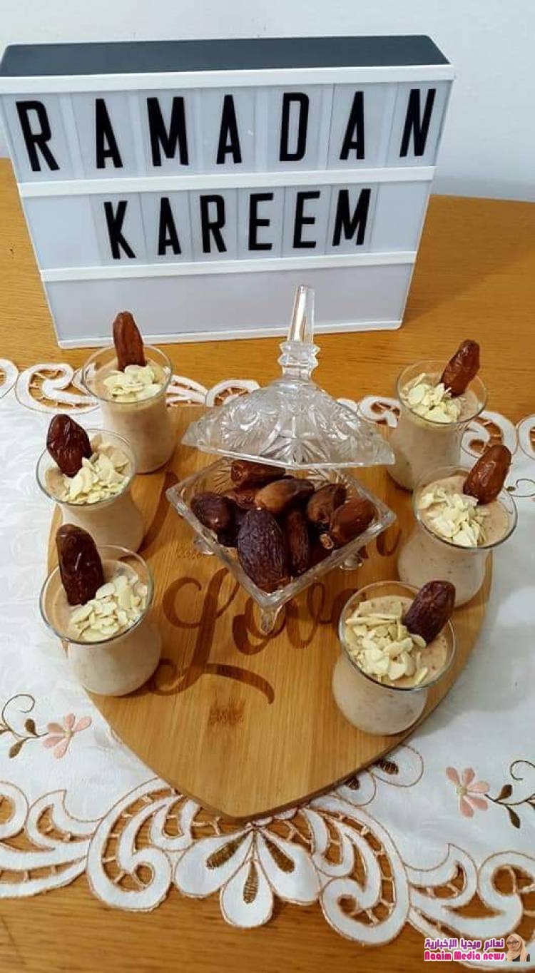 مهلبية التمر بنكهة الهيل