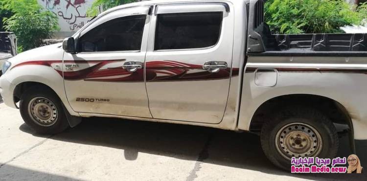 الشرطة العسكرية تضبط سيارة هيلوكس غمارتين محملة بانواع مختلفة من الذخائر.