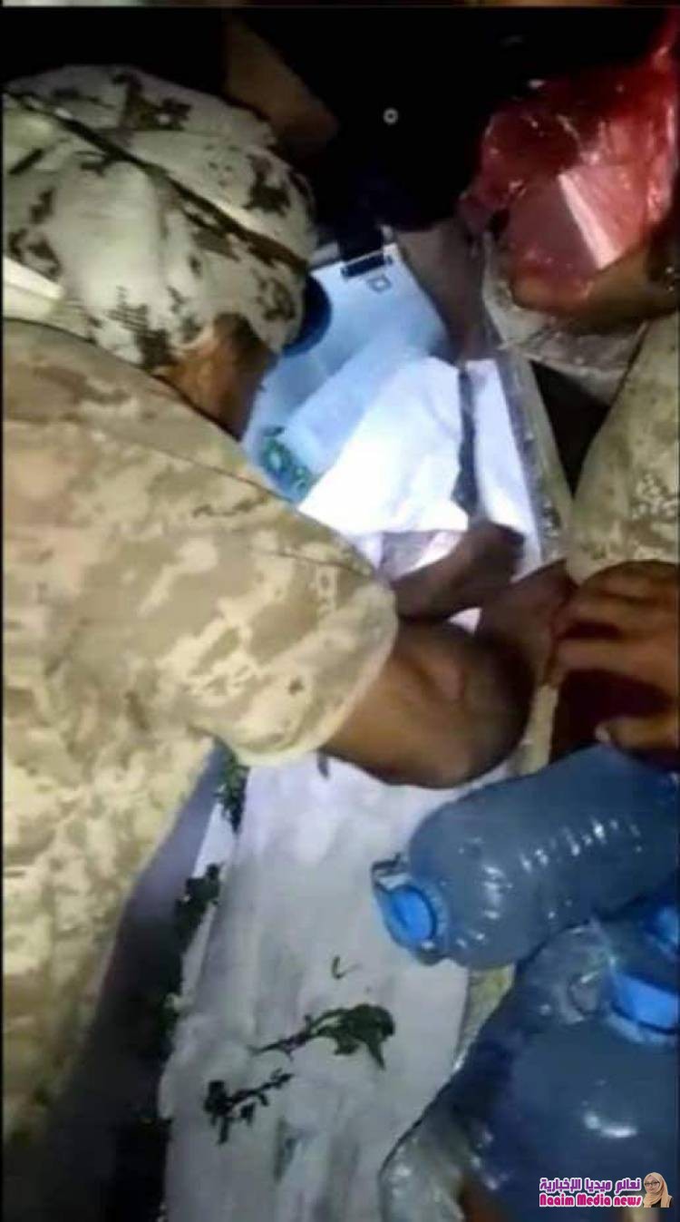 نقطة دوفس تفشل عملية تهريب ذخيرة .. حتى الموتى يتم استغلالهم في عمليات تهريب الأسلحة للإرهابيين في عدن !!