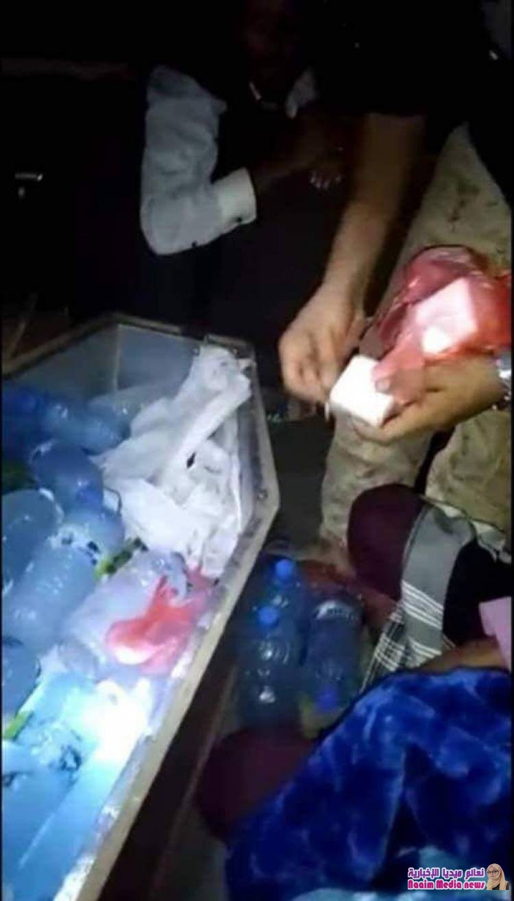 نقطة دوفس تفشل عملية تهريب ذخيرة .. حتى الموتى يتم استغلالهم في عمليات تهريب الأسلحة للإرهابيين في عدن !!