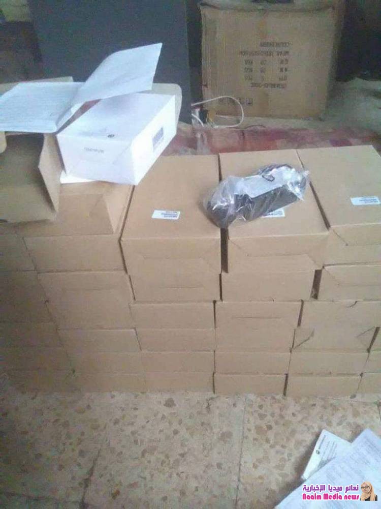 ضبط اجهزة اتصال لاسلكي عملياتي كانت في طريقها للعاصمة عدن 