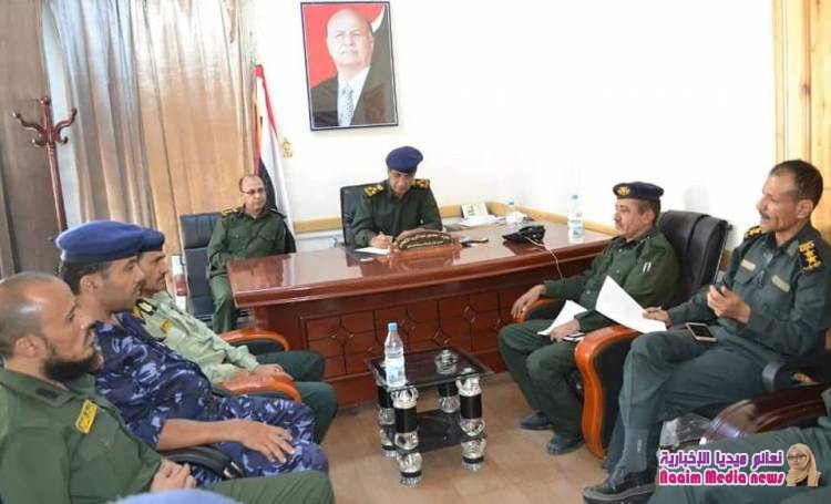 انعقاد اللقاء الدوري لقيادات شرطة محافظة تعز لمناقشة الوضع الأمني في المحافظة