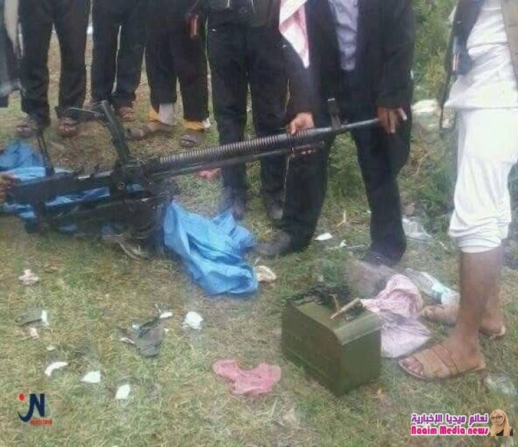 تحرير مواقع واغتنام أسلحة من الحوثيين شمال الضالع (صور)