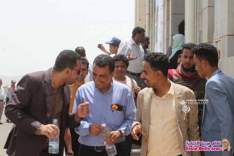 مدراء عموم الشباب والثقافة والإعلام في زيارة للمخيم الشبابي الكشفي الثاني بمحافظة تعز