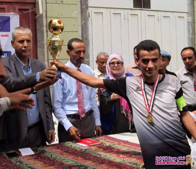 ختام فعاليات أنشطة مشروع تعزيز الإستجابة المجتمعية بتعزفي كرة القدم  