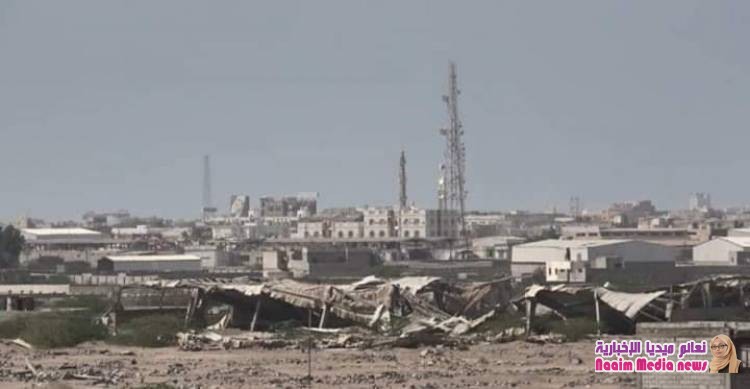 إستهداف حوثي لمواقع القوات المشتركة شرق الدريهمي