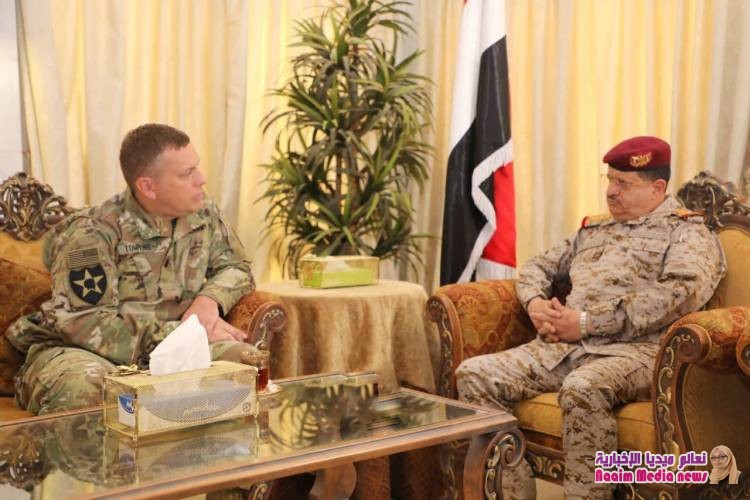 استقبل وزير الدفاع المحلق العسكري الجديد في سفارة الولايات المتحدة الأمريكية