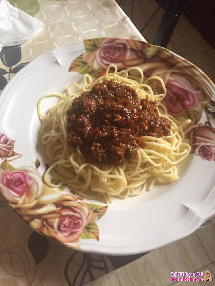 باستا أو مكرونة بالدقة : 