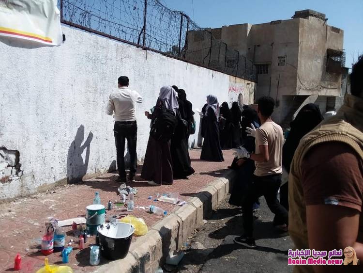 تدشين مبادرة مستقبل أفضل FBF يوم الرسم المفتوح في تعز