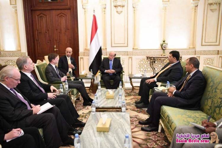 رئيس الجمهورية يستقبل وكيل وزارة الخارجية الأمريكي للشؤون السياسية