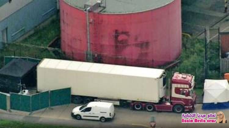 العثور على 39 جثة في شاحنة جنوب شرق بريطانيا