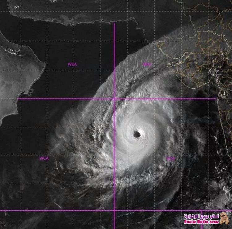 ‏‎الأرصاد اليمنية: إعصار "كيار" يتطور إلى الدرجة الرابعة