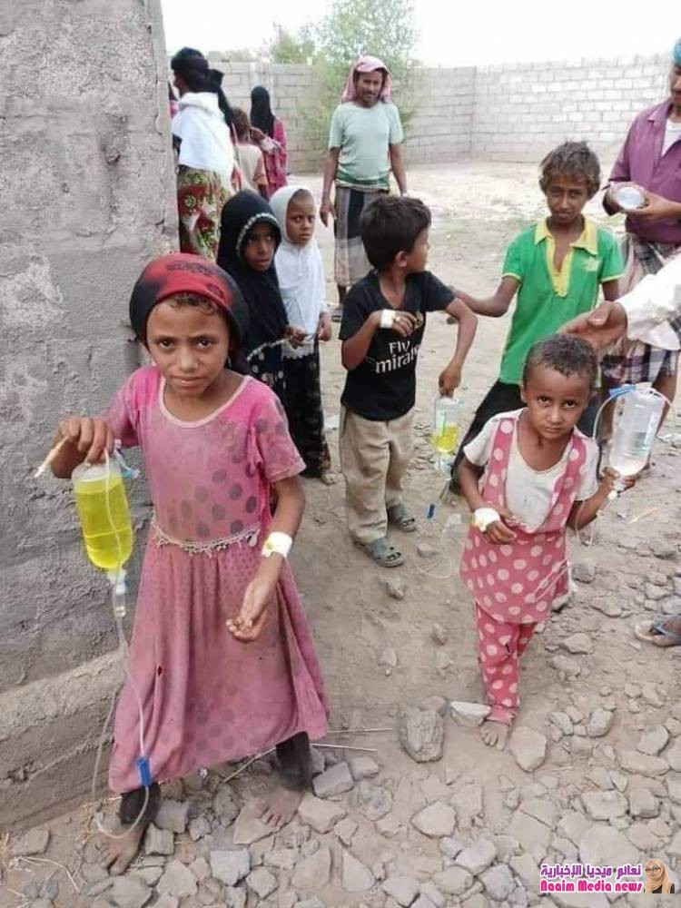 #شاهد الكوليرا وحمى الضنك يواصلان حصد أرواح المدنيين في #تعز