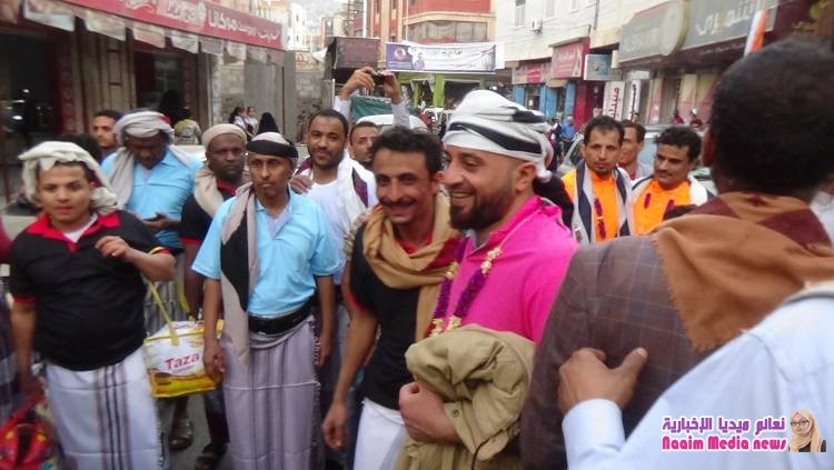 استقبال الاسرى المفرج عنهم