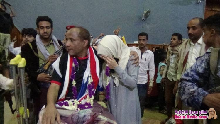 استقبال الاسرى المفرج عنهم