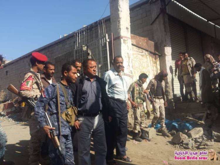 شاهد بالصور حملة ازله العشوائيات بتعز